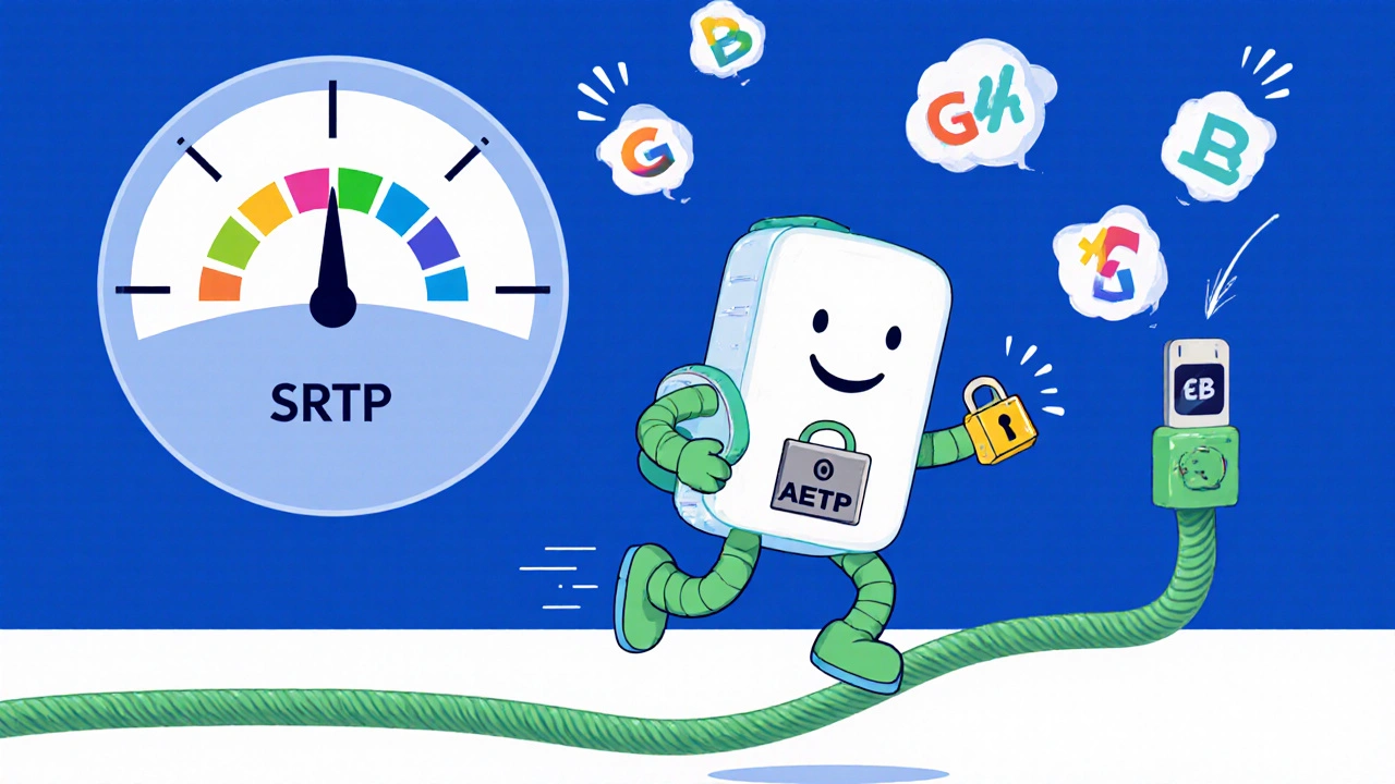 How SRTP Encryption Affects VoIP Codec Performance: Real-World Overhead Numbers