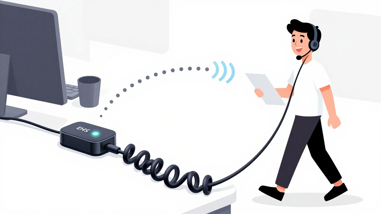 EHS Cables vs Handset Lifters: Which One Controls Your VoIP Headset Better?