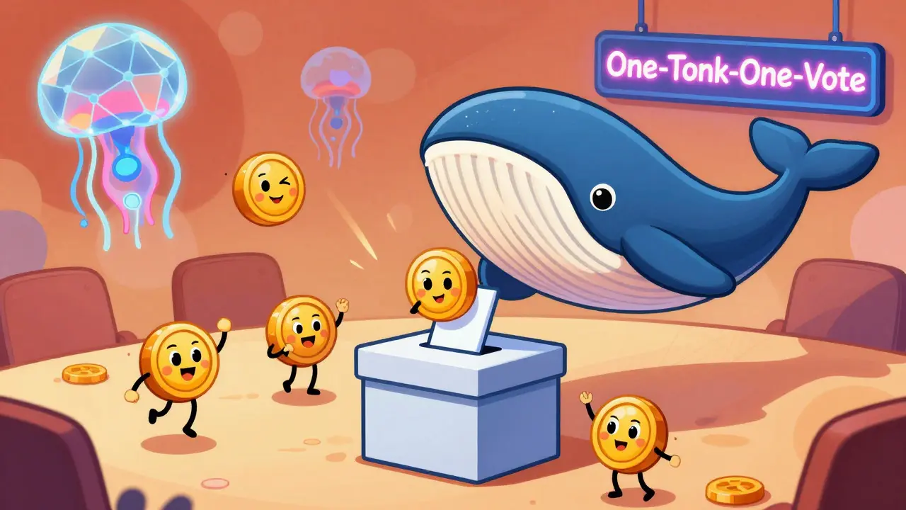 Governance Tokens and Voting Models: One-Token-One-Vote vs. Quadratic Voting Explained