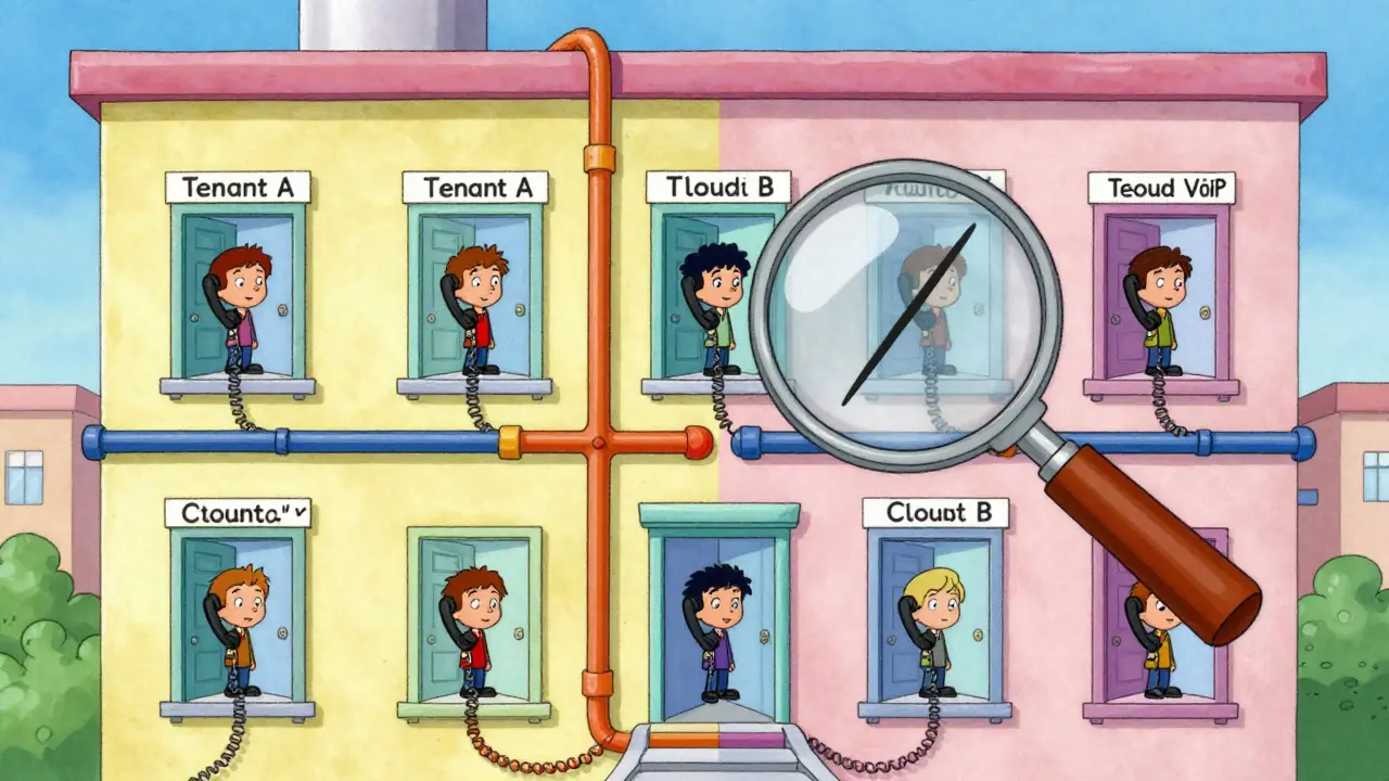 Shared Tenant Isolation in Cloud VoIP: How Multi-Tenant Security Controls Keep Your Calls Private