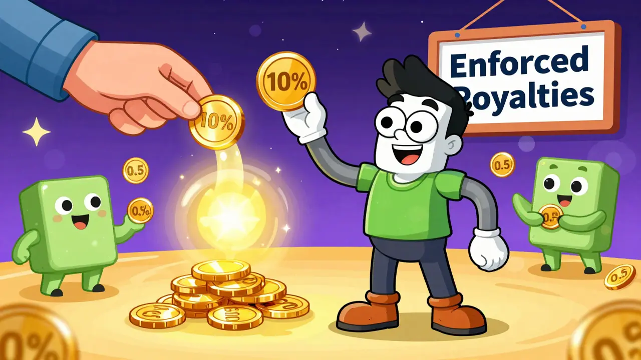 NFT Royalties on Chain: How Creator Revenue Works Across Marketplaces