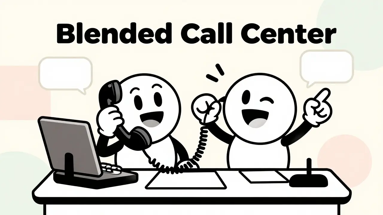 Blended Call Center Guide: Mixing Inbound and Outbound Calls for Efficiency