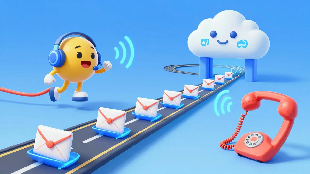Sound wave character traveling via digital data packets