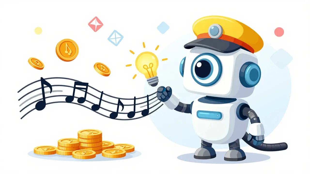 AI robot turning sound waves into data insights